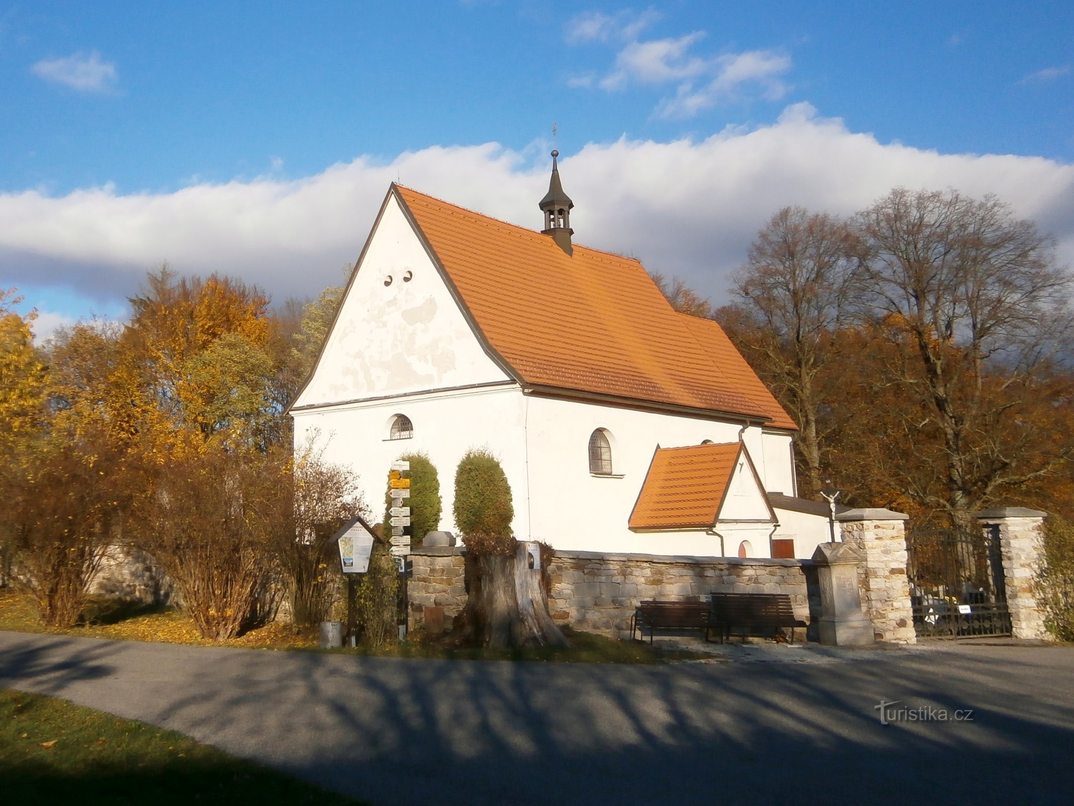 Church of the Visitation of the Virgin Mary in Boušín (Slatina nad Úpou)