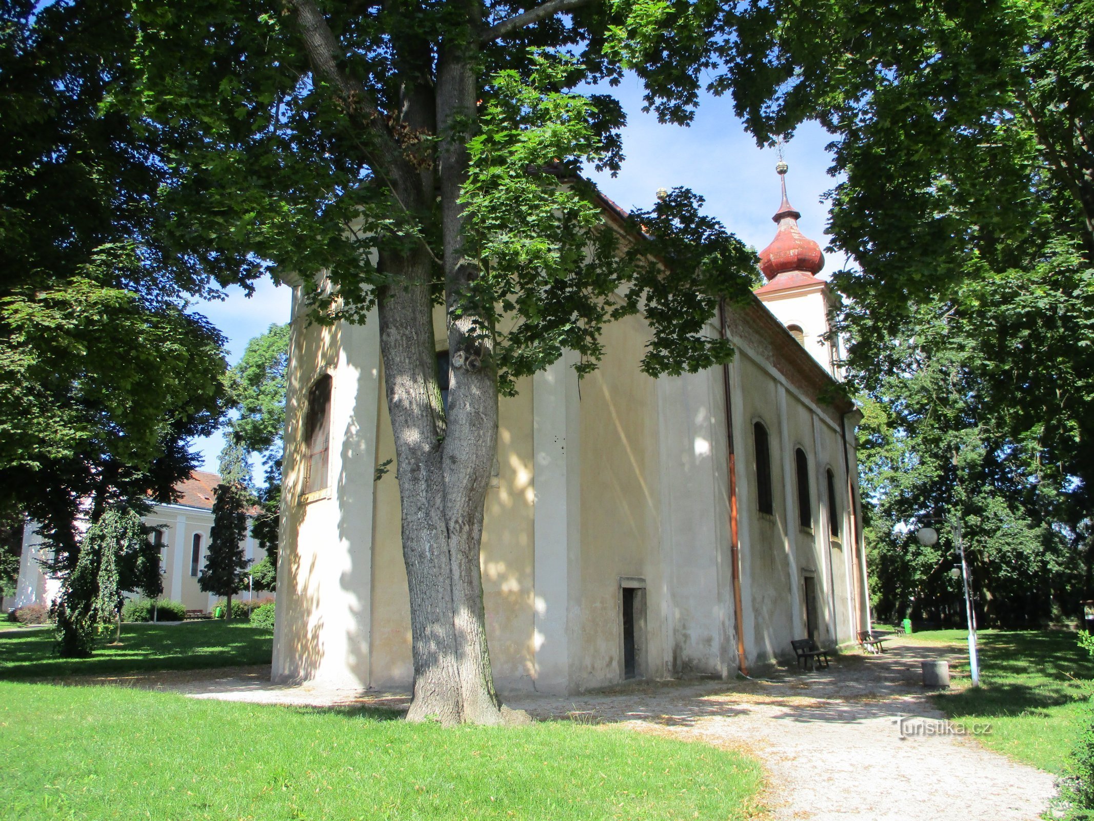 Szentháromság-templom (Nový Bydžov, 5.7.2020. július XNUMX.)