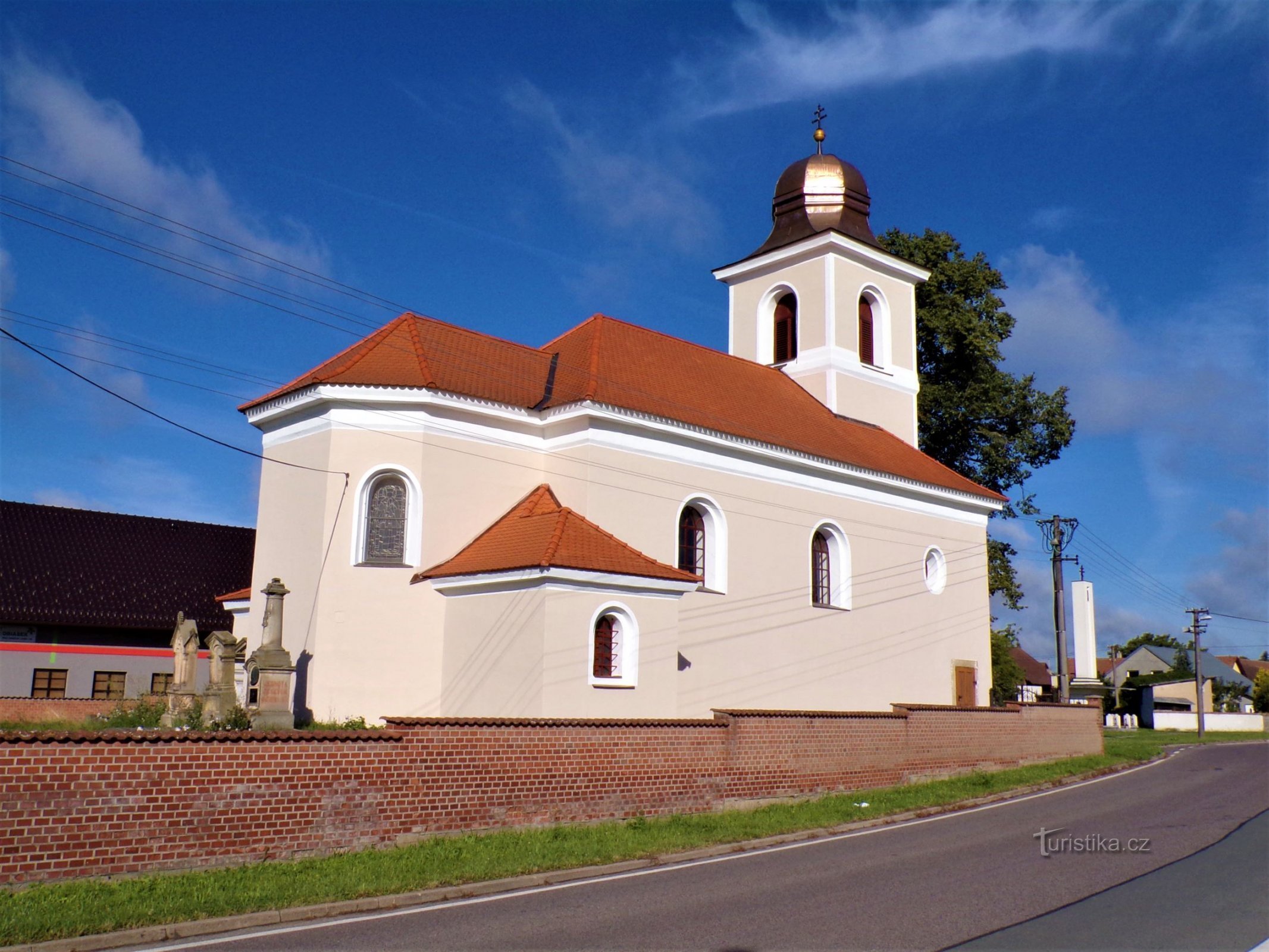 Kostel Nejsvětější Trojice (Praskačka, 9.8.2021)