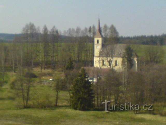 Church of the Holy Trinity in Liboc