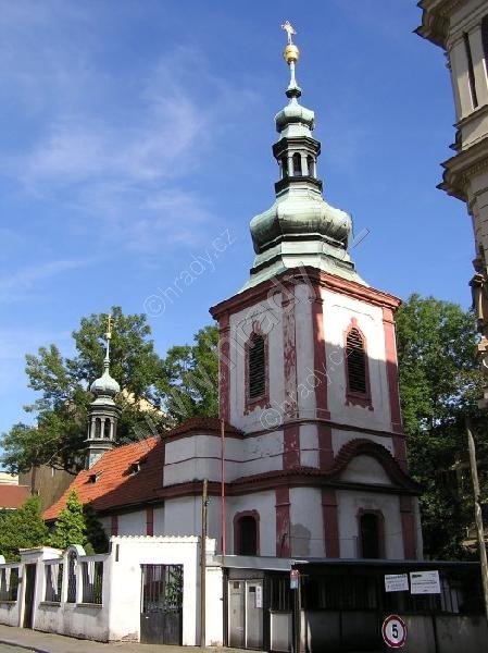 kostel Nejsvětější Trojice v Podskalí