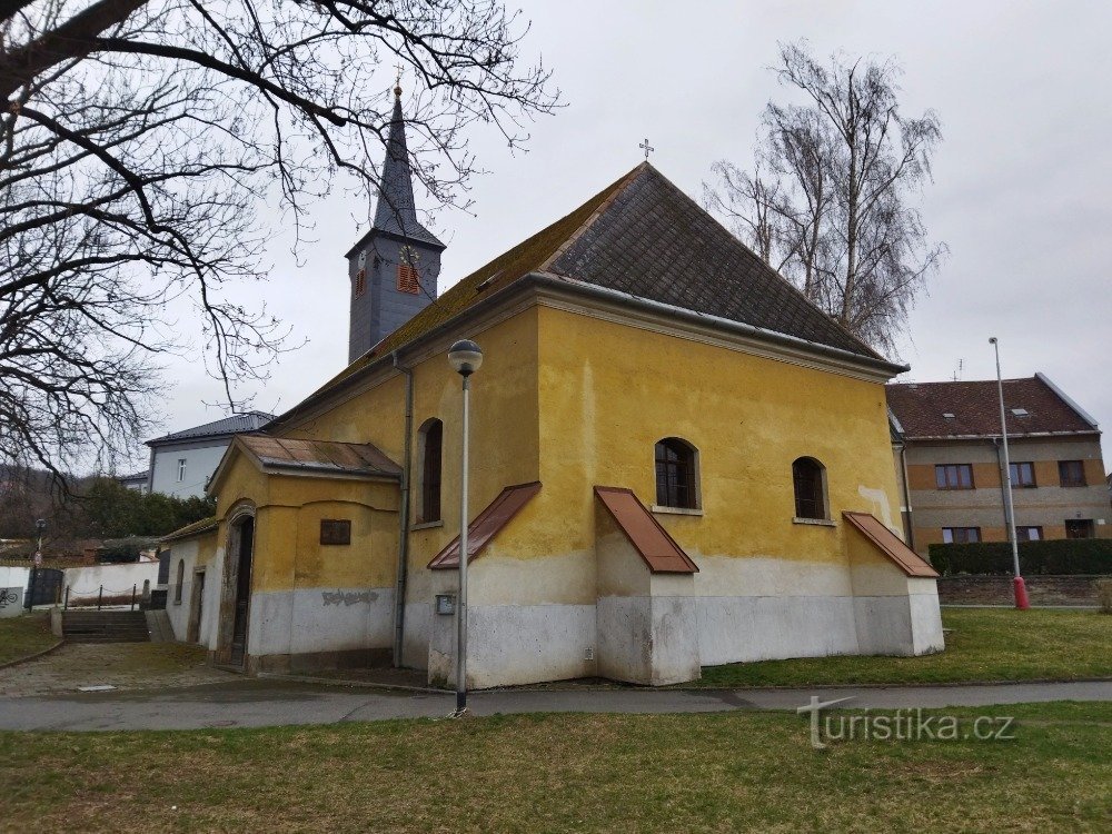 Kerk van de Heilige Drie-eenheid in Šternberk