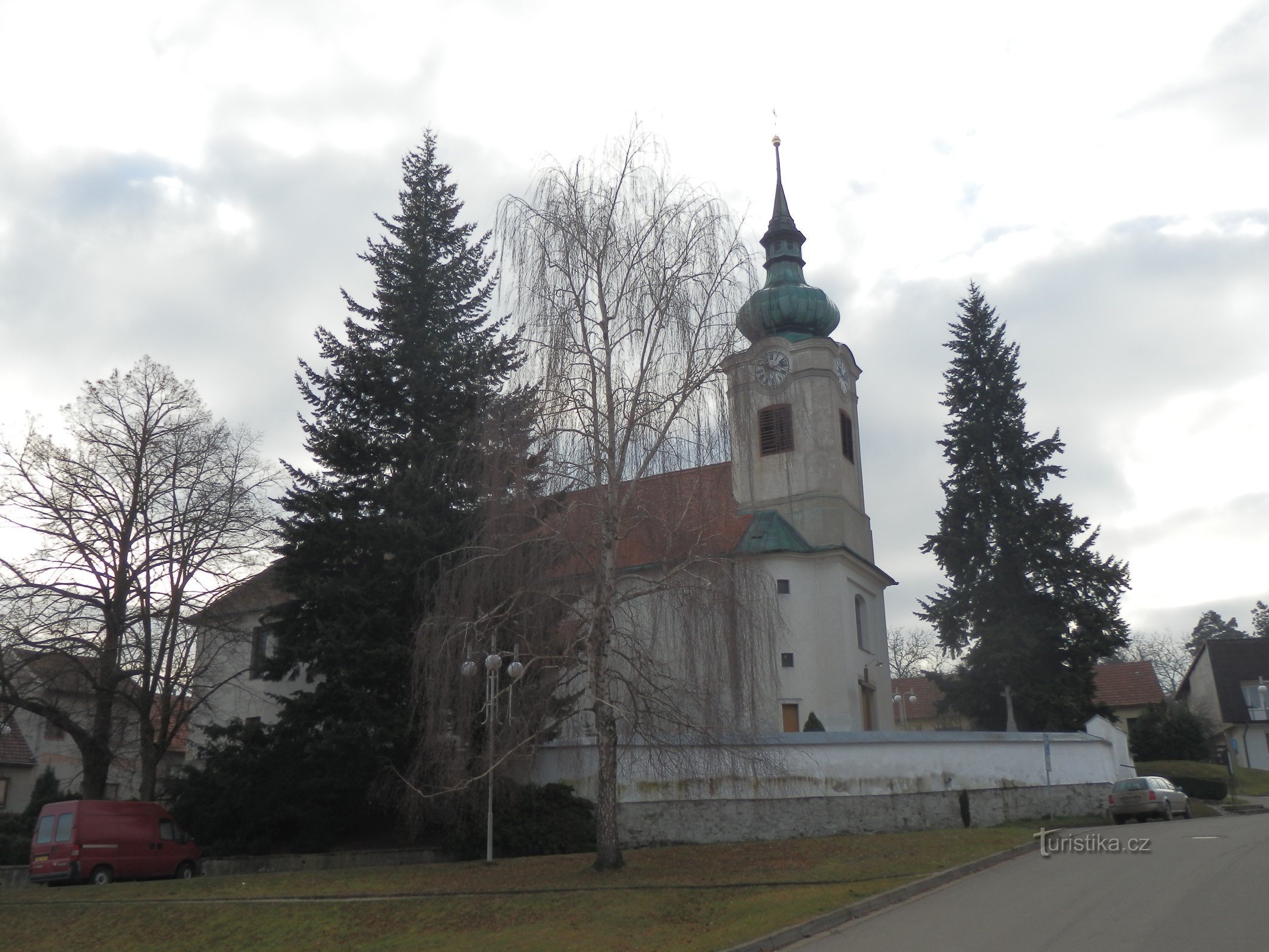 Church of the Holy Trinity in Střelice