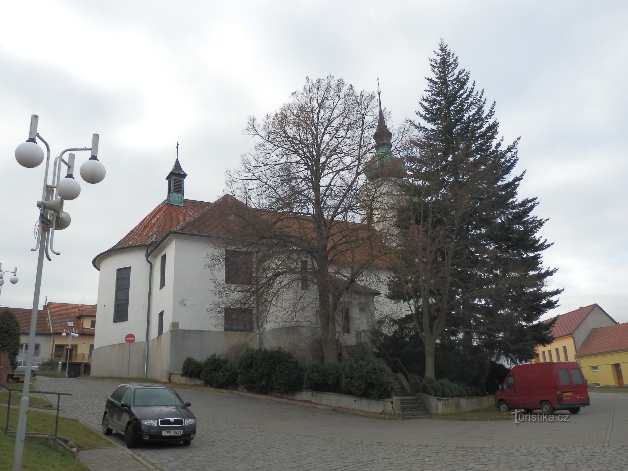 Kerk van de Heilige Drie-eenheid in Střelice