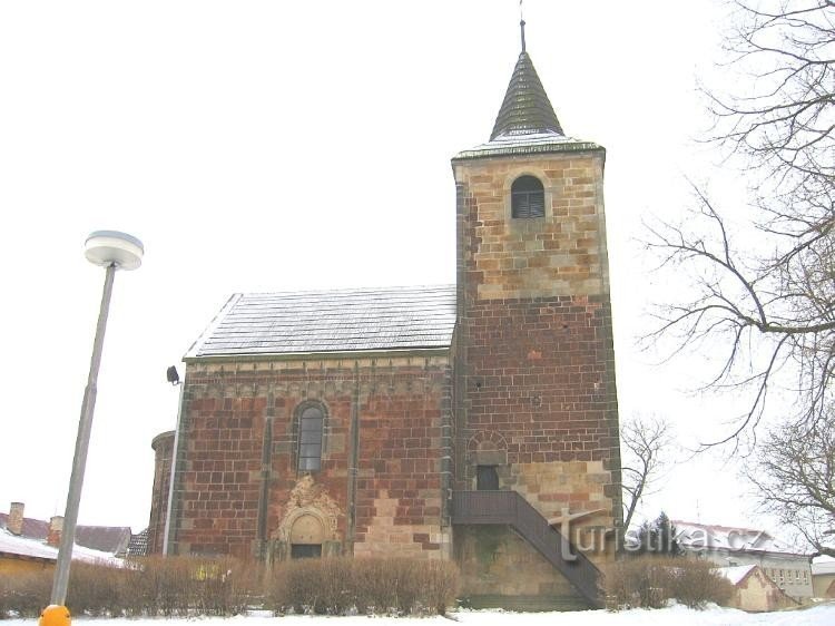 Kyrka från norr