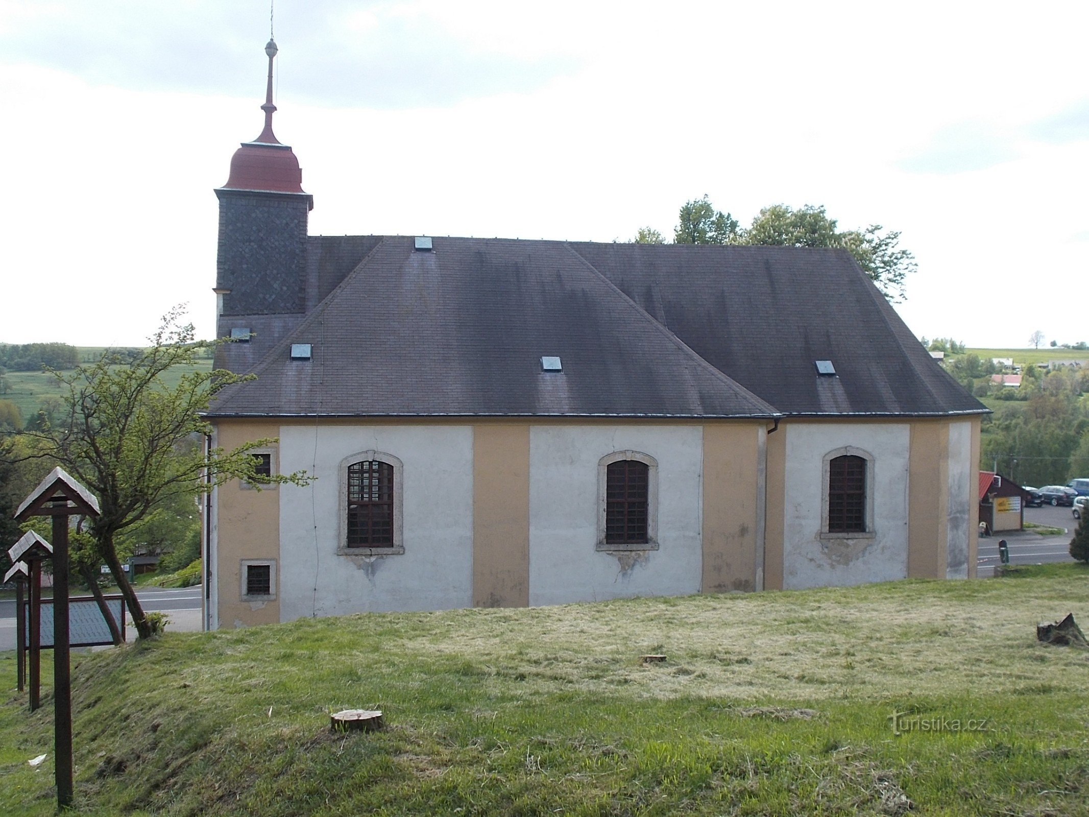 church from Tiske stny