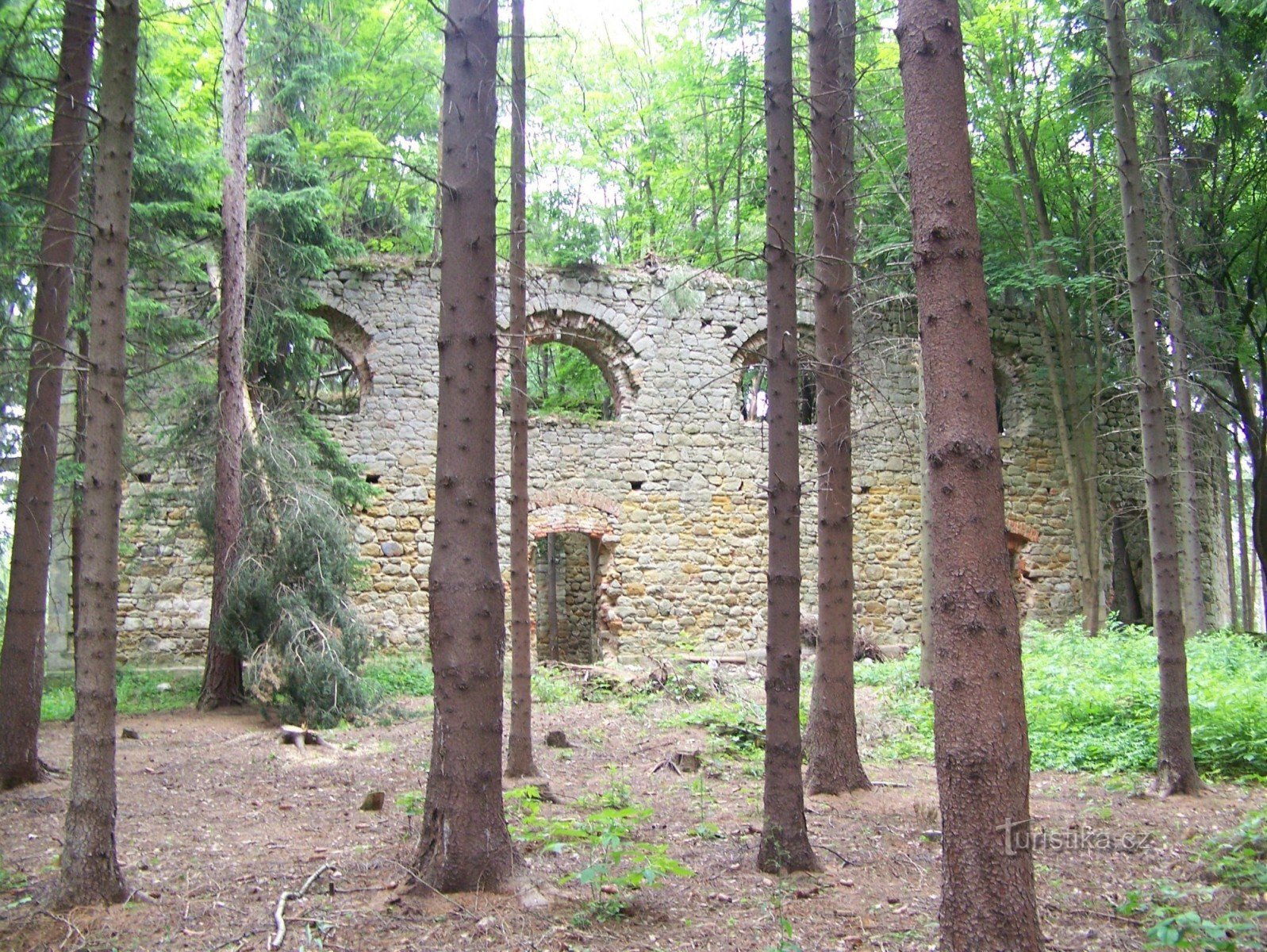 Biserica Sf. Maria - ruine