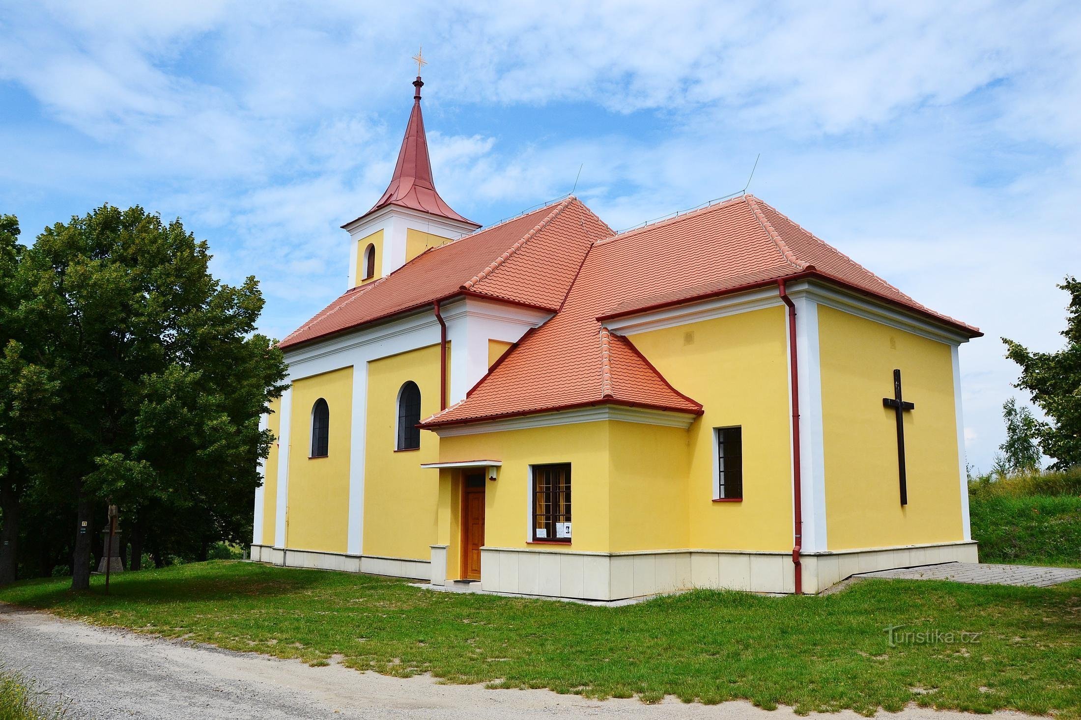 Εκκλησία της Παναγίας των Θλίψεων στο Lutršték