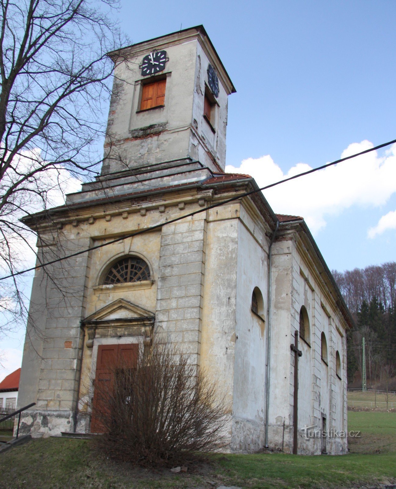 Iglesia de la Ascensión de St. Cruces en Adršpach