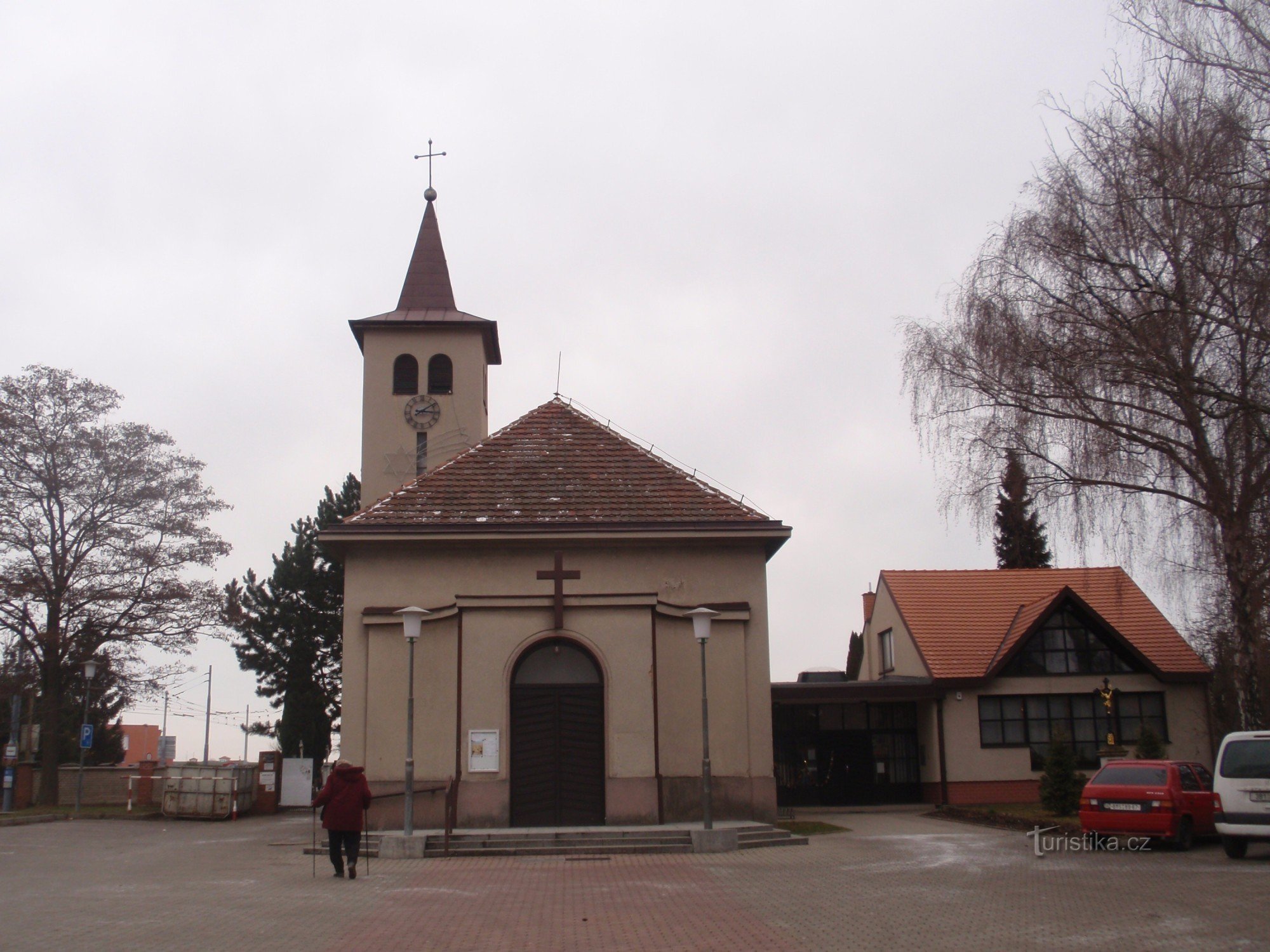 Church of the Ascension of St. Crosses in Brno-Slatina