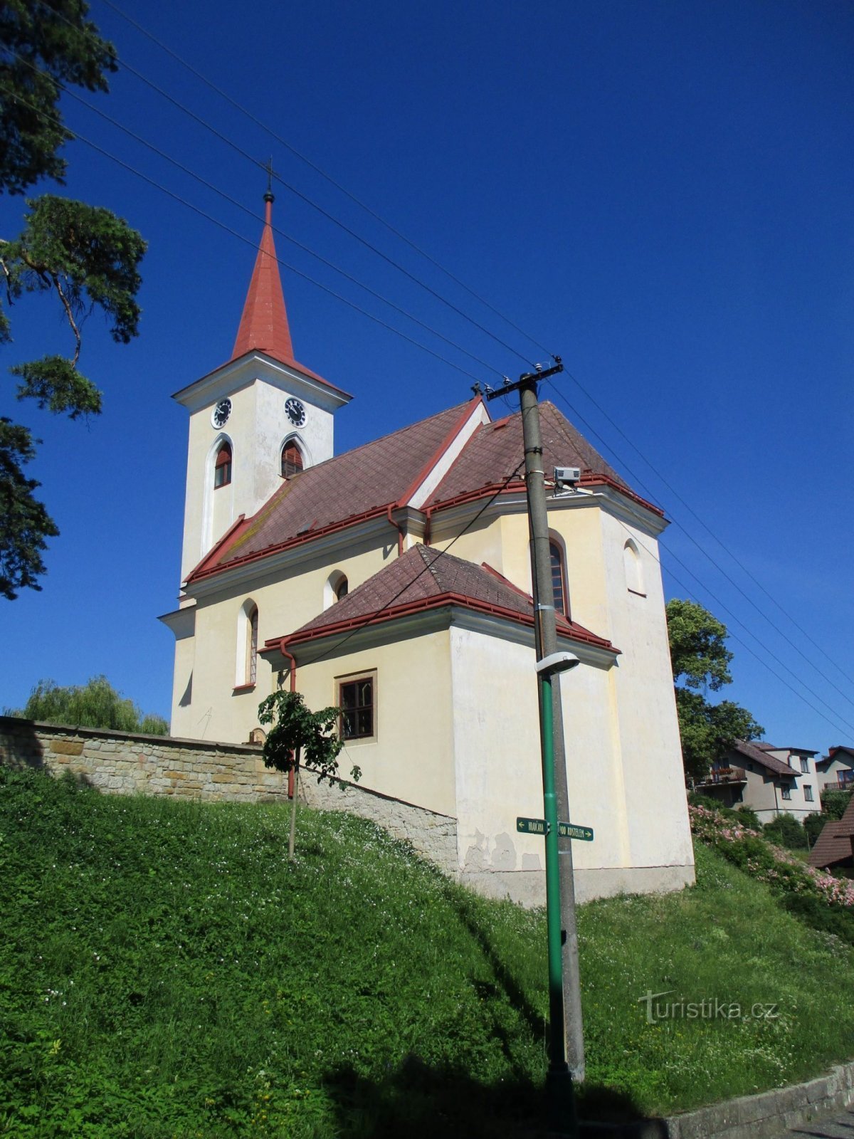 Kościół Przemienienia Pańskiego (Velichovky, 25.6.2019)