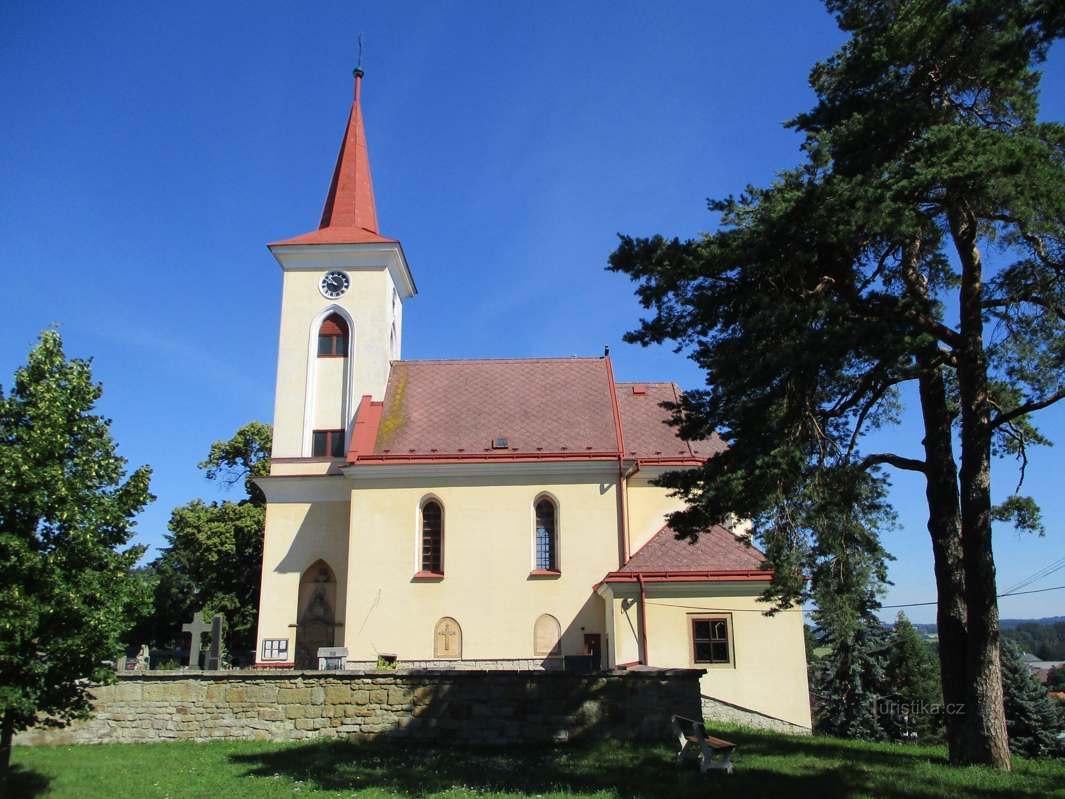 Kirkastumisen kirkko (Velichovky)
