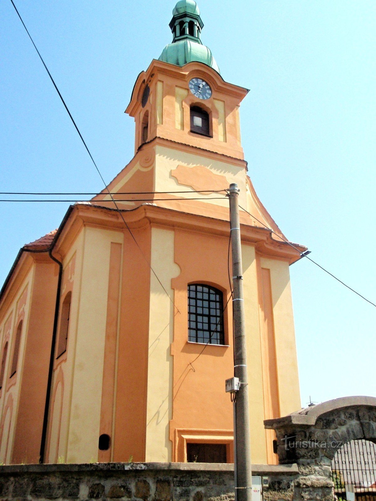 Fațada bisericii