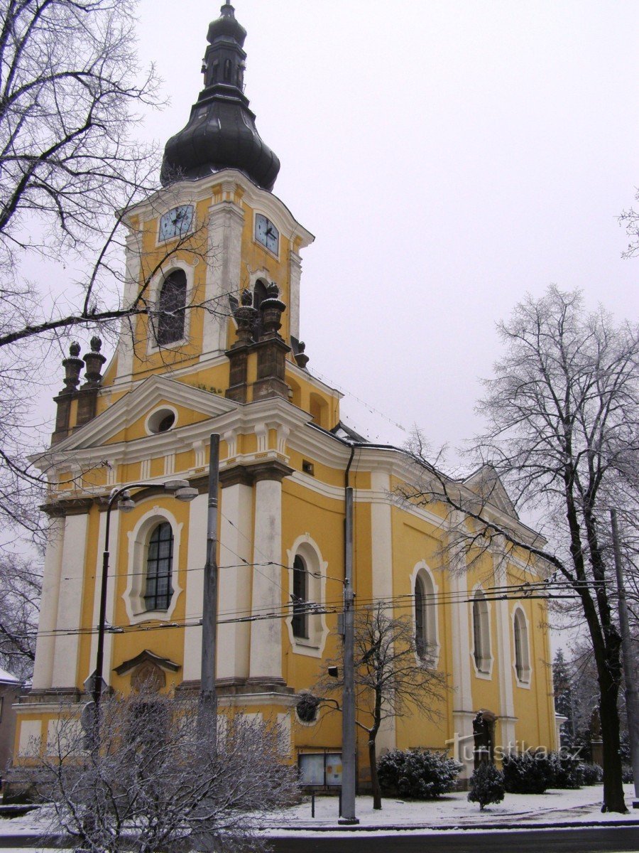 crkva sv. Antonín u Nové Hradec Králové