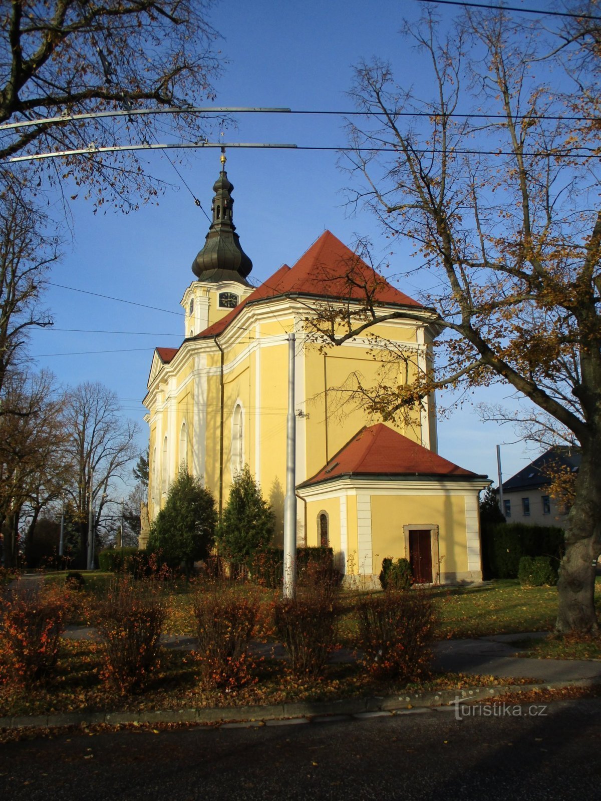 Pyhän kirkko Antonína, Nové Hradec Královén apotti (Hradec Králové, 17.11.2019)
