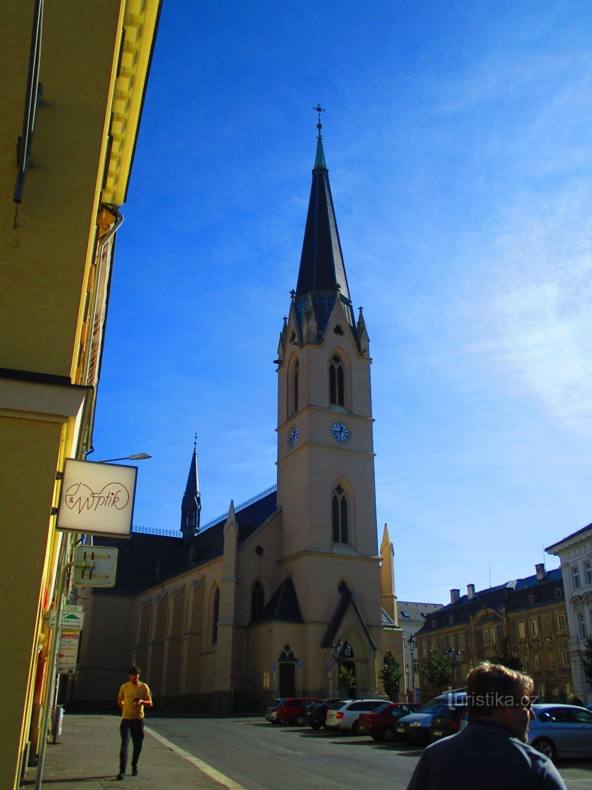 templom Szent Nagy Antonín Liberecben