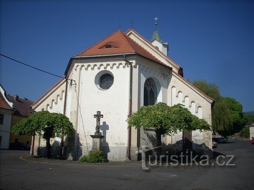 Church of St. Barbara in Hrob