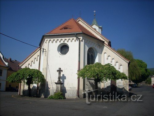 Kyrkan St. Barbara i Hrob