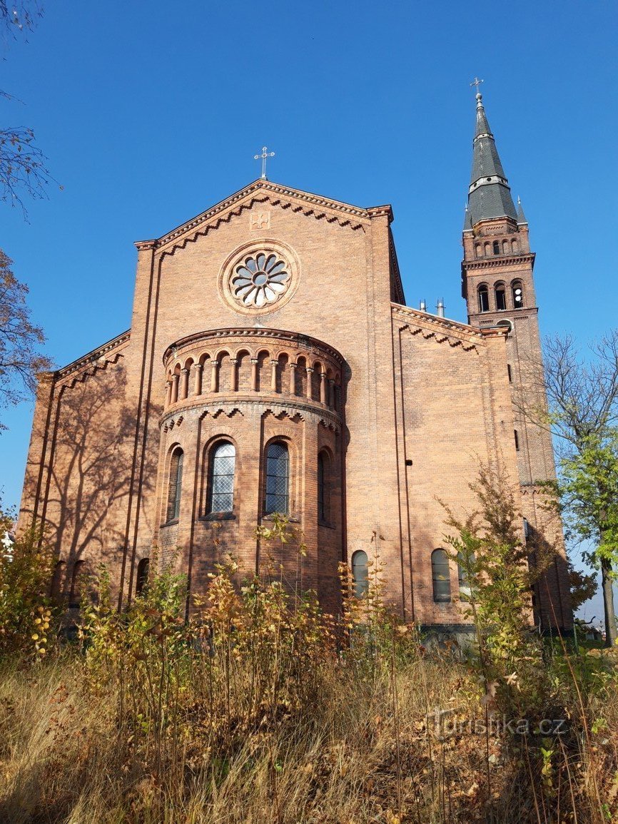 Kirche St. Bartholomäus im Kurort Teplice