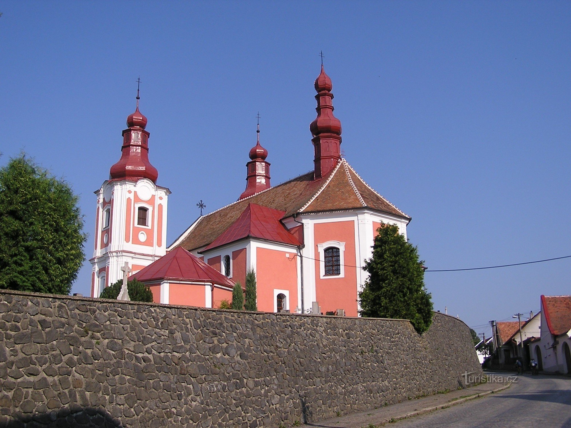 Kościół św. Bartłomieja na Rozsochach - 3.8.2003 sierpnia XNUMX