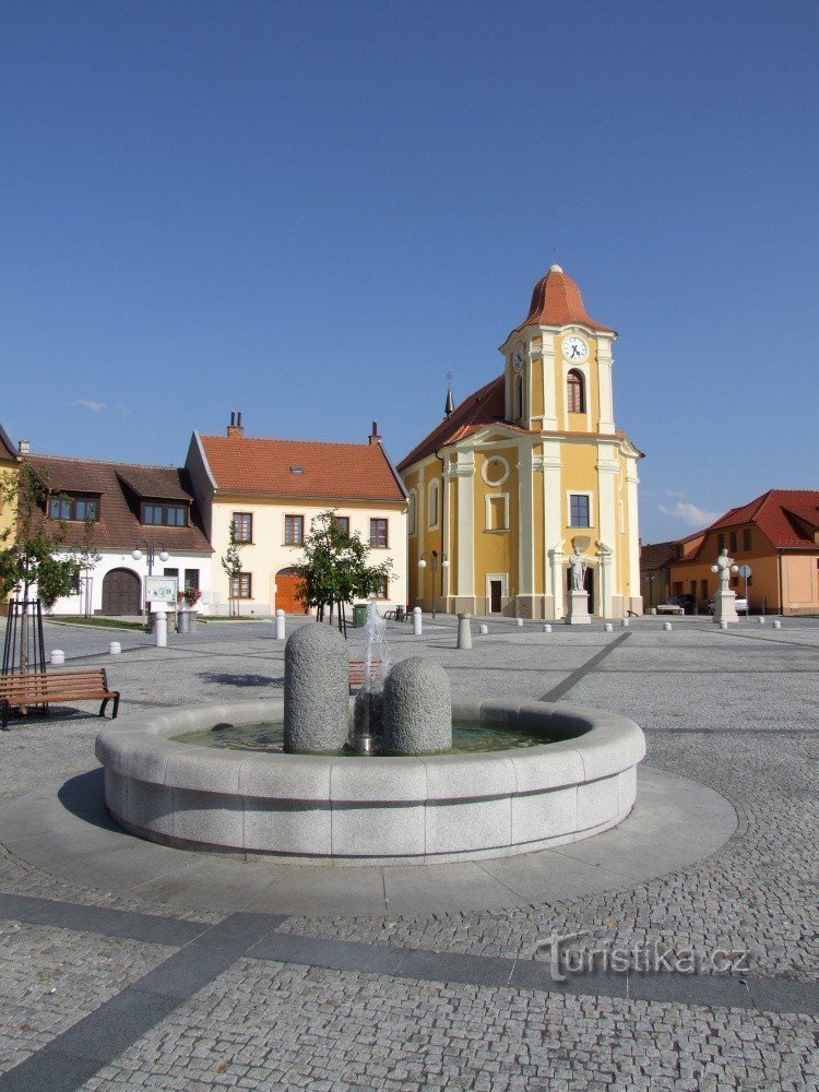 Kerk van St. Bartholomeus in Veselí nad Moravou