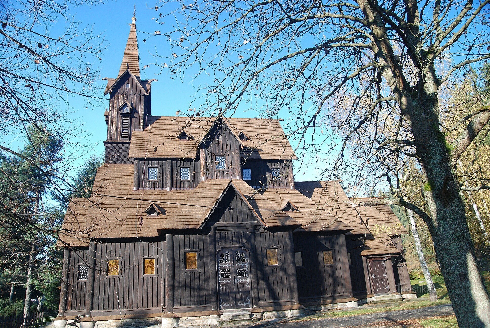 Chiesa di S. Bedřich dal 1875