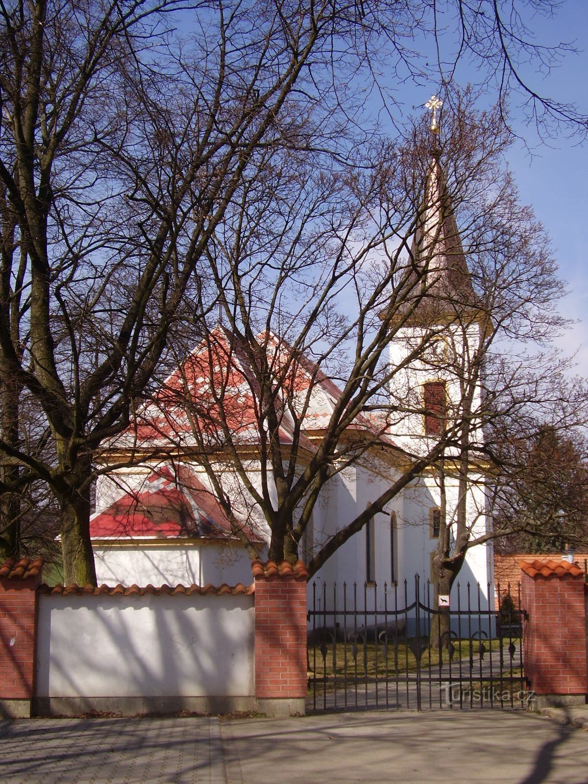 Church of St. Cecílie in Lipůvka