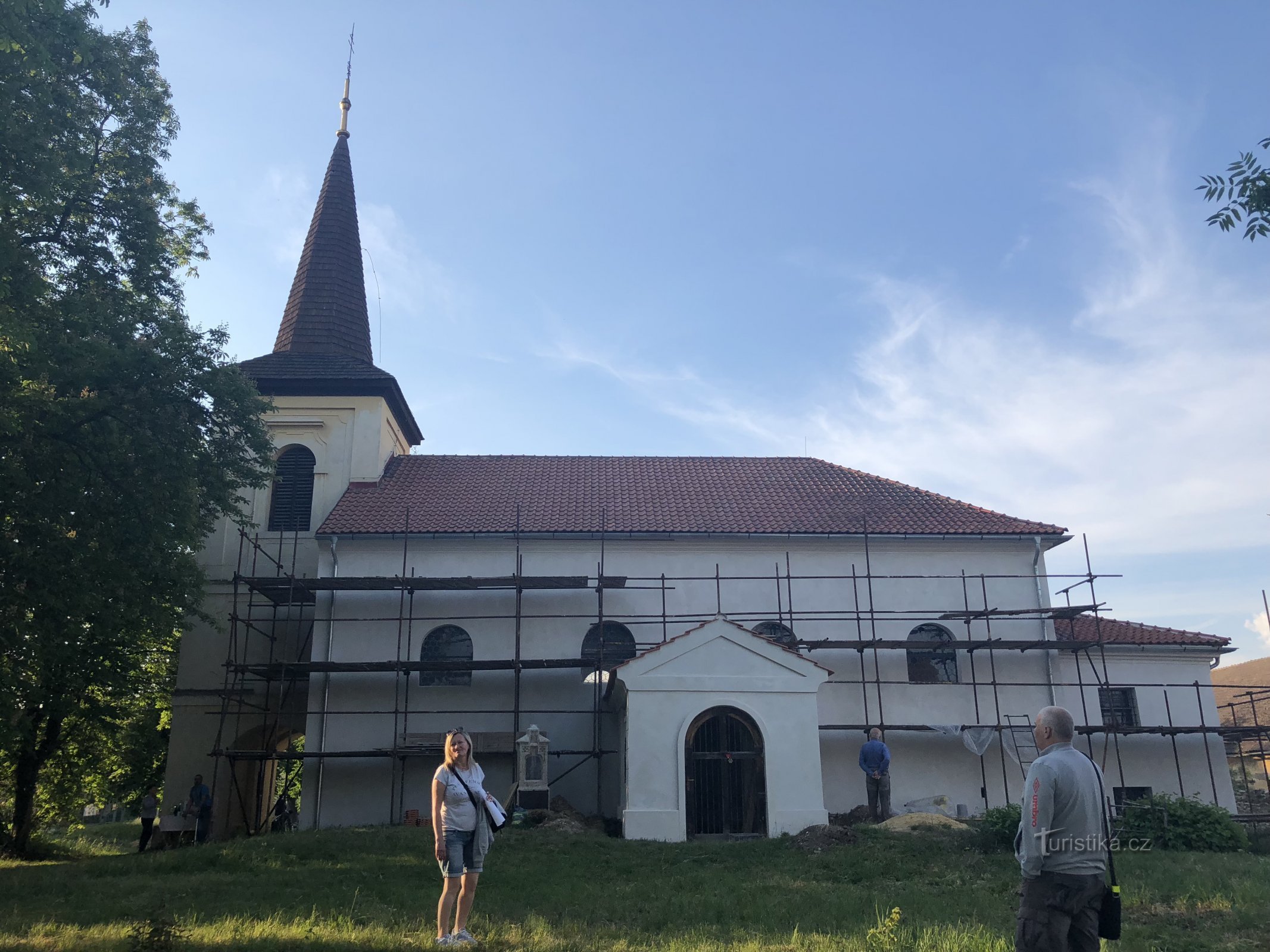 Kostel sv. Ducha - Trnová nad Vltavou