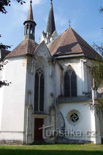 Iglesia de San Fabián y San Sebastián en Zákupy