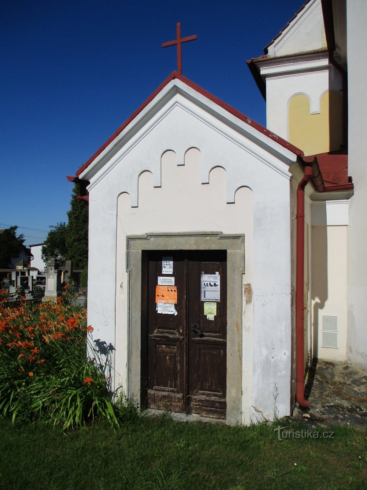templom Szent Filip és Jakub (Mlékosrby, 5.7.2020.)