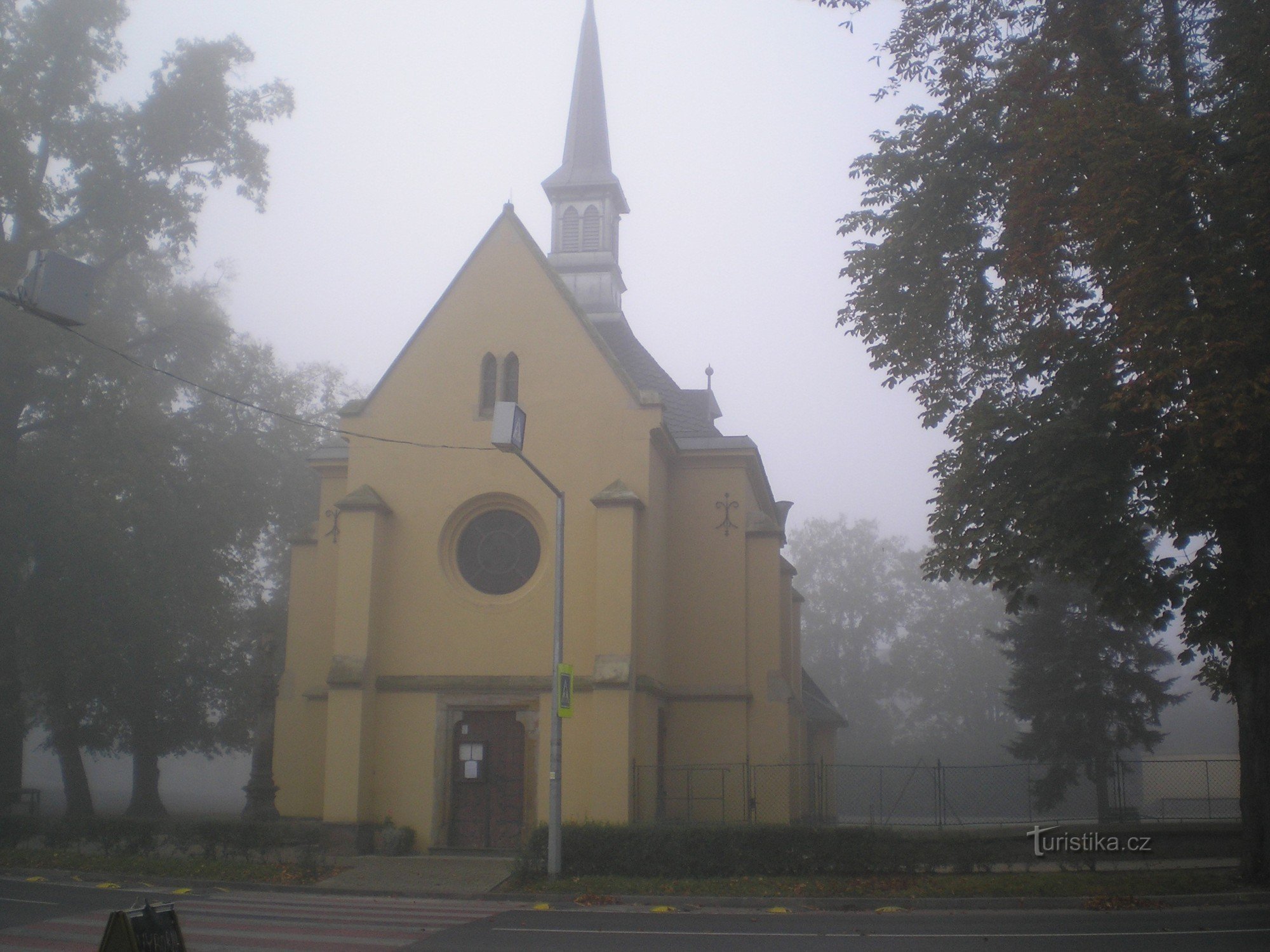 templom Szent Floriana a Toušen gyógyfürdőben