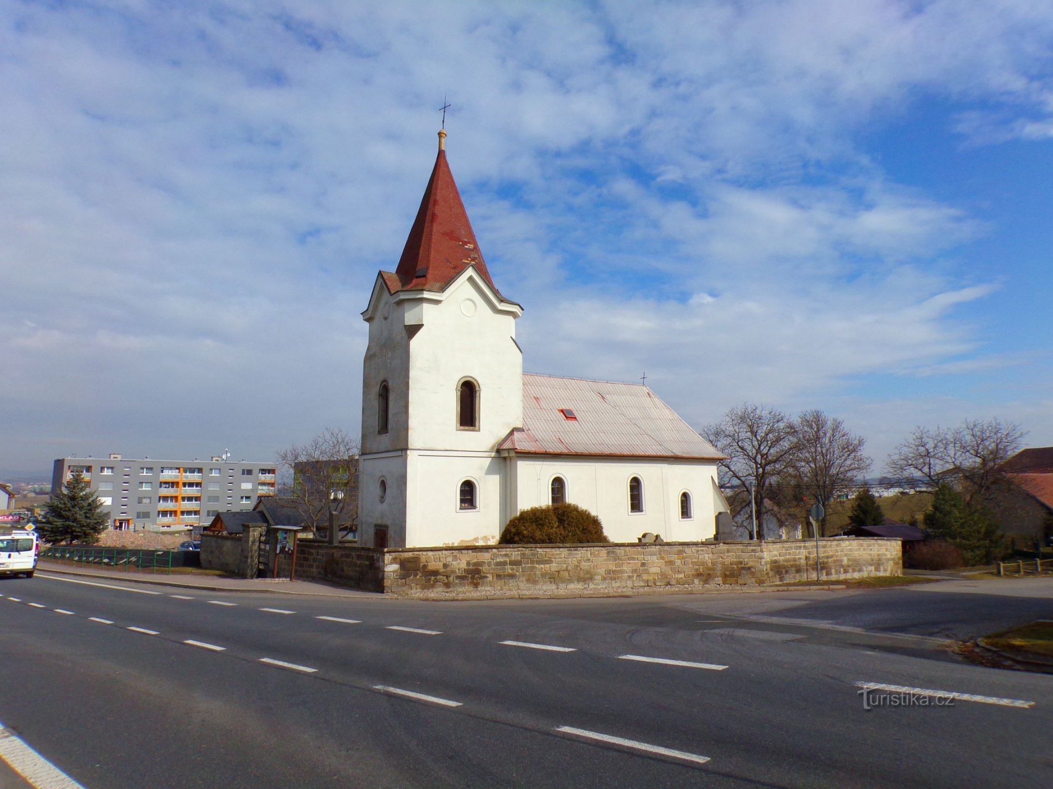 Kirche St. František Serafinský (Alter Platz, 3.3.2022)