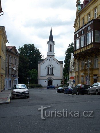 Kerk van St. Franciscus van Assisi in Děčín-Podmokle