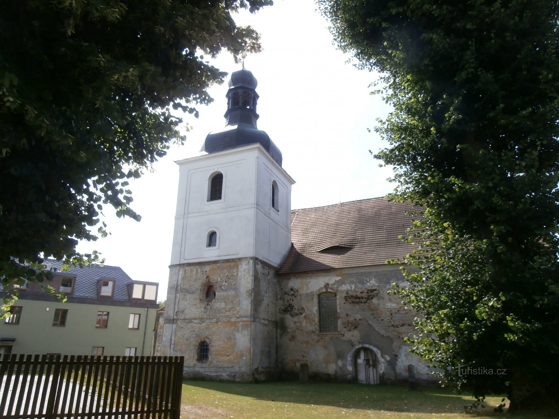 templom Szent Havel Kuřivodyban