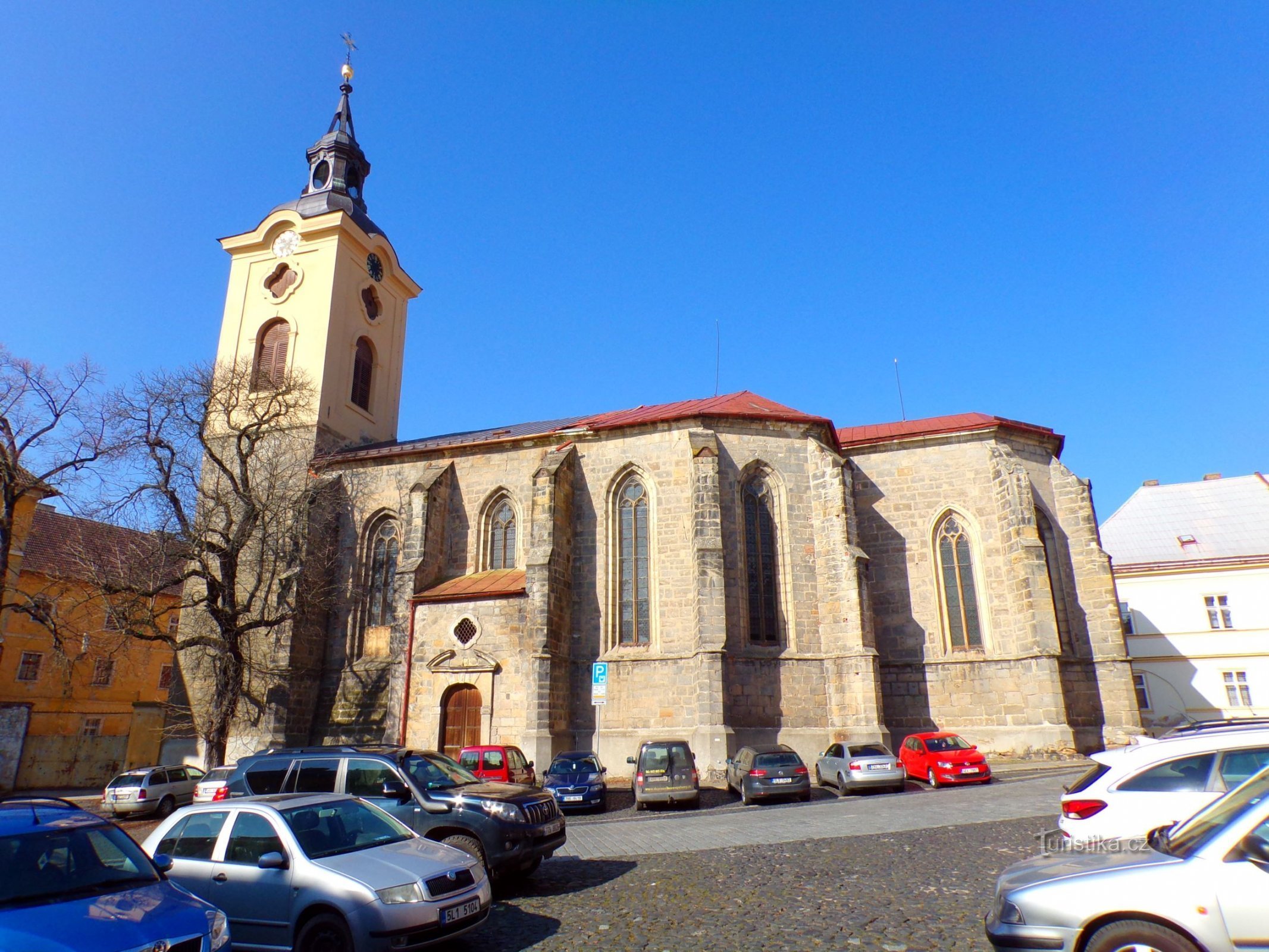 Kostel sv. Ignáce z Loyoly (Jičín, 3.3.2022)