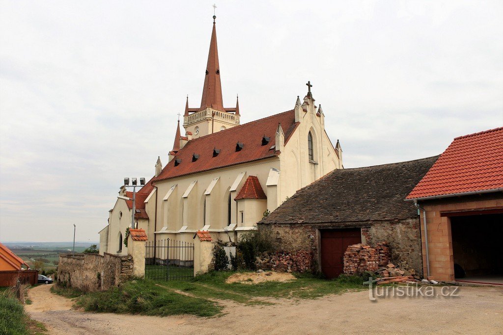 Kościół św. Jakub, widok z apartamentów