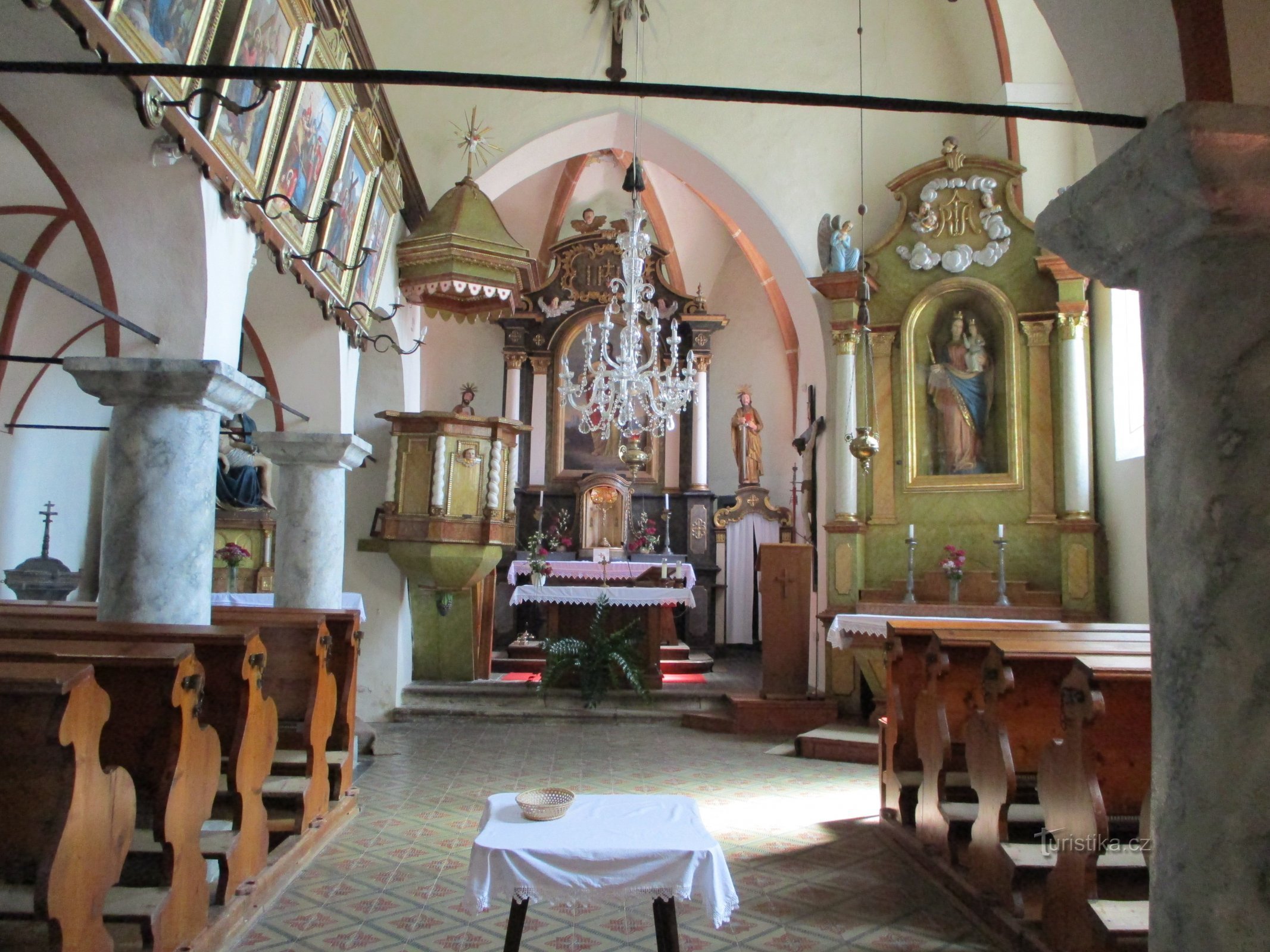 Kerk van St. Jacobus de Oudere, Apostel (Černčice)