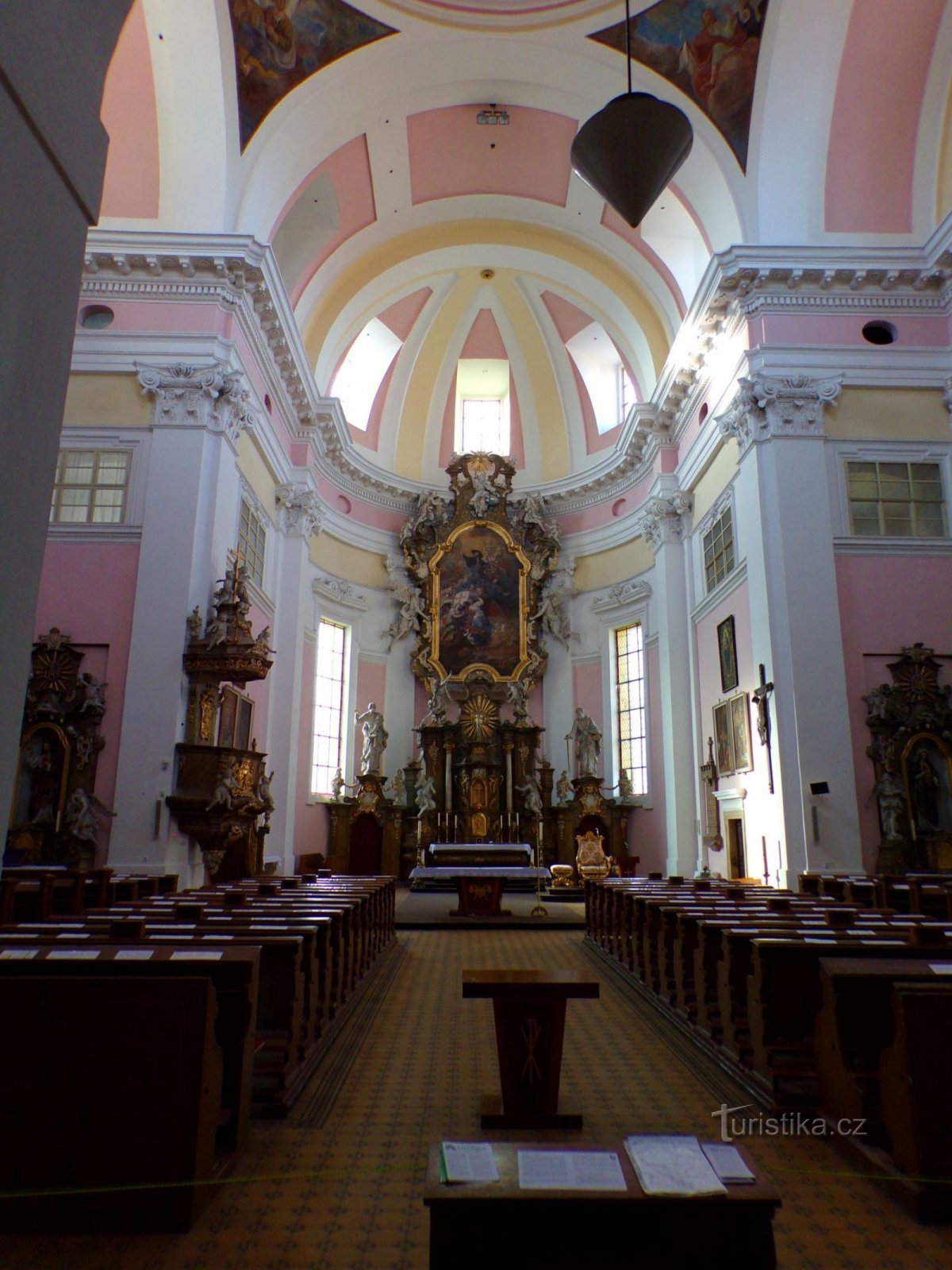 templom Szent Idősebb Jakab apostol (Jičín, 3.3.2022.)