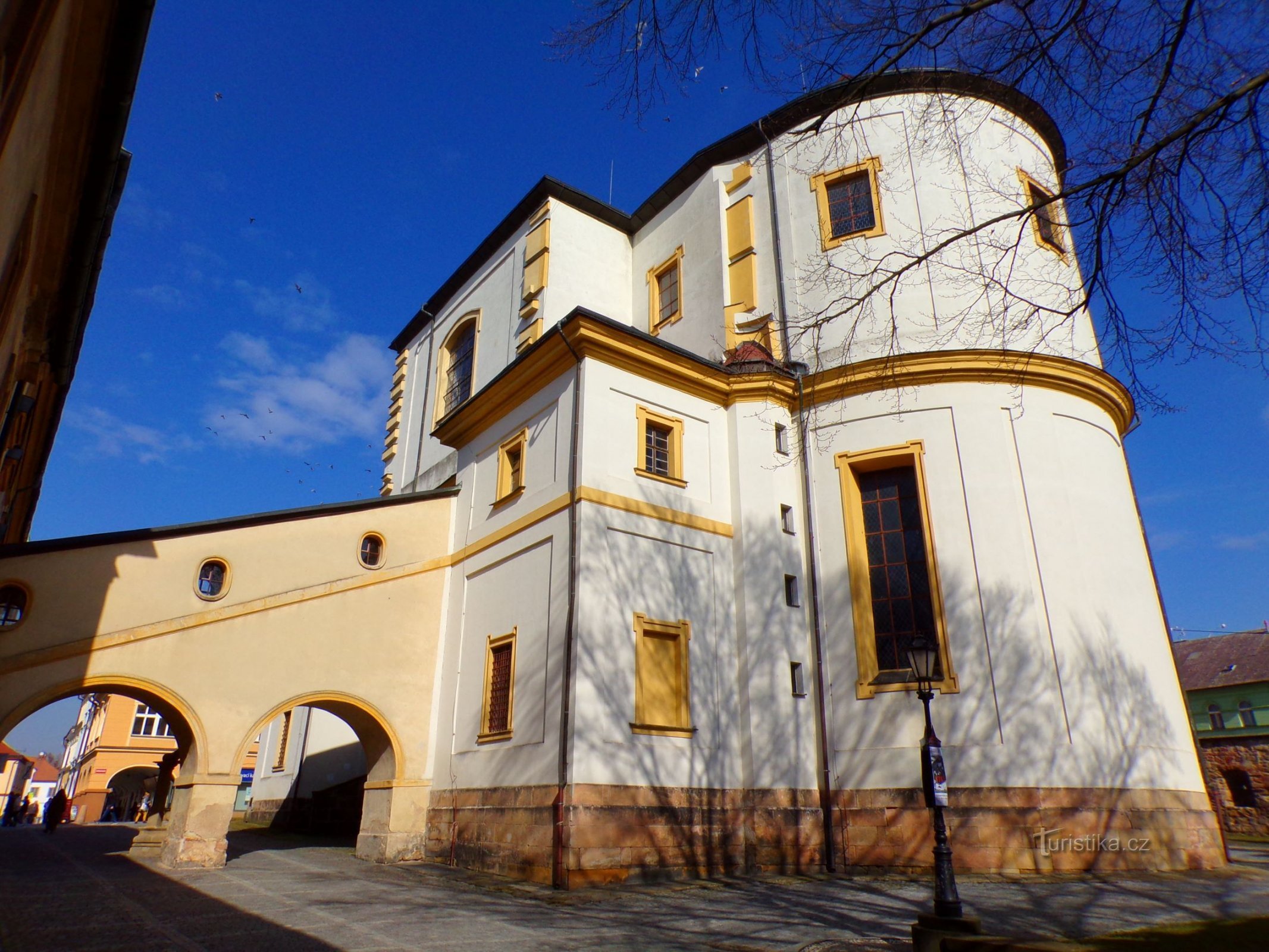 Kerk van St. Jacobus de Oudere, apostel (Jičín, 3.3.2022/XNUMX/XNUMX)