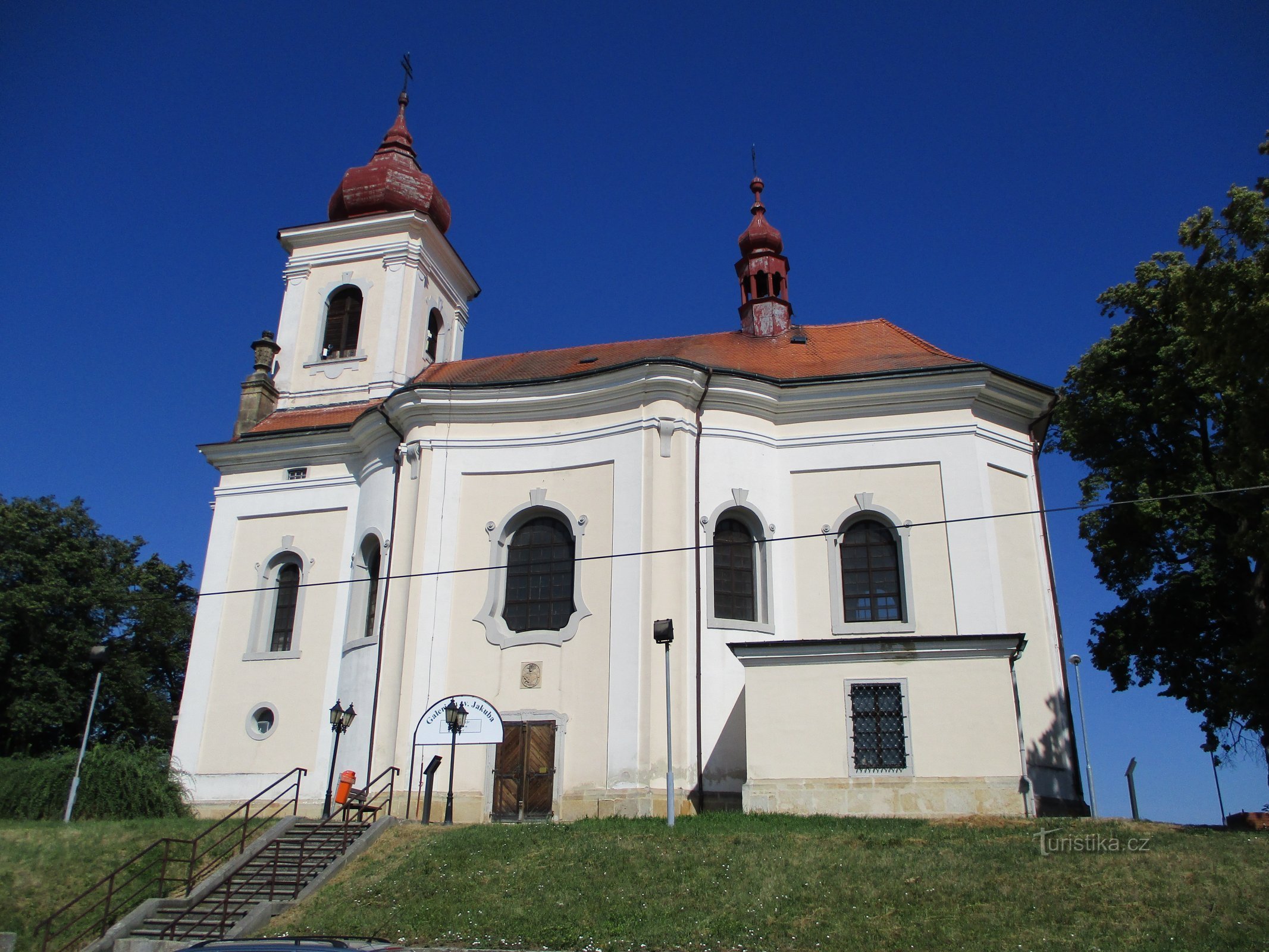 templom Szent Idősebb Jakab apostol (Metličany)