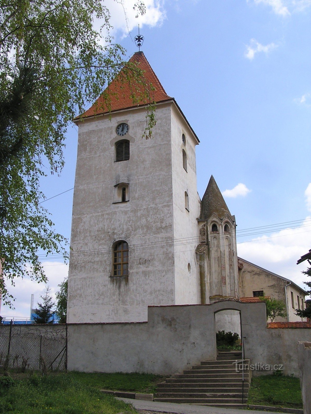 St. Jakob den äldres kyrka i Hodonice - 21.4.2005
