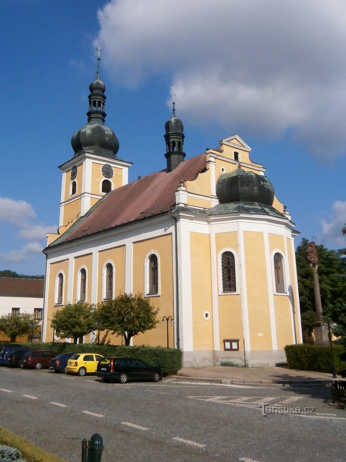 Nhà thờ St. Jakub (Úpice, ngày 6.7.2017 tháng XNUMX năm XNUMX)