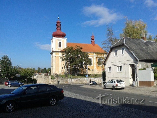 圣教堂Jakub 在慕尼黑 Hradiště