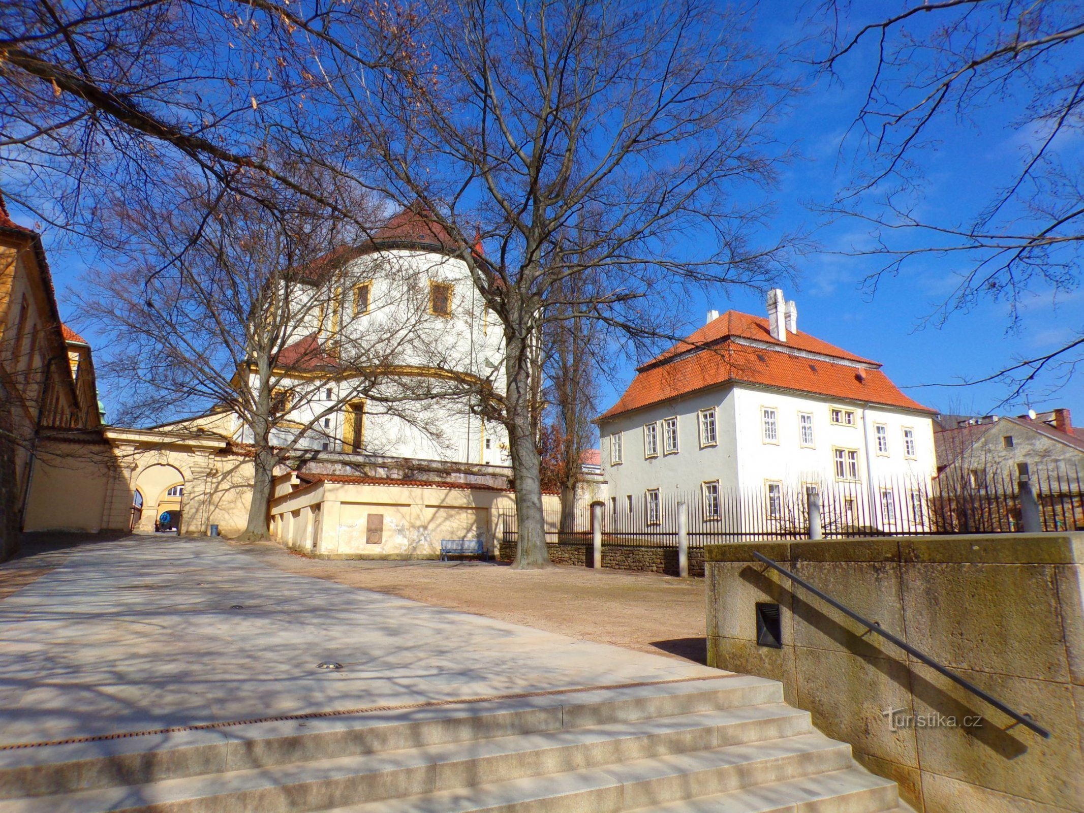 templom Szent Nagy Jákób és a főesperesség (Jičín, 3.3.2022.)