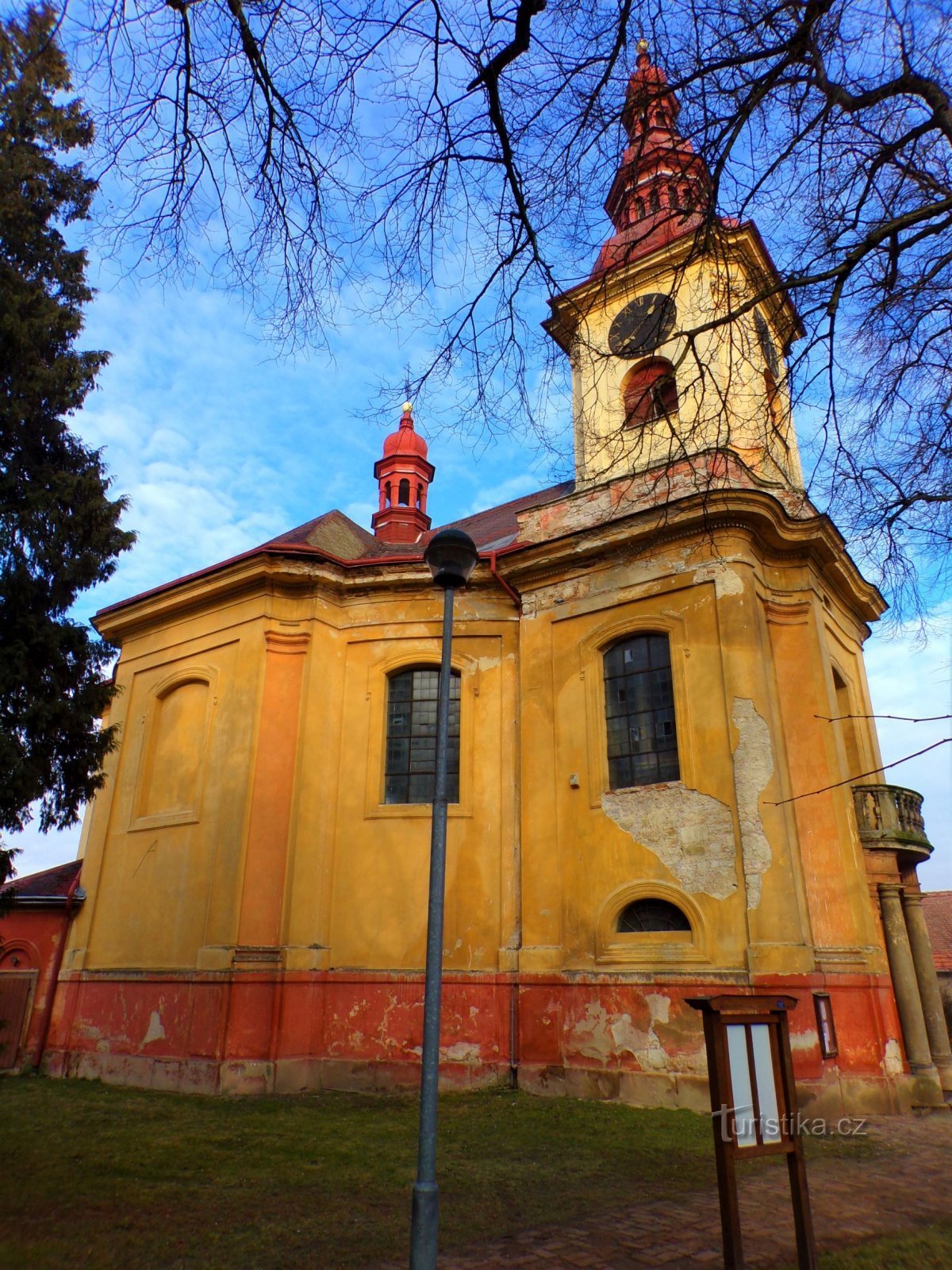 Kostel sv. Jakuba Většího (Kopidlno, 3.3.2022)