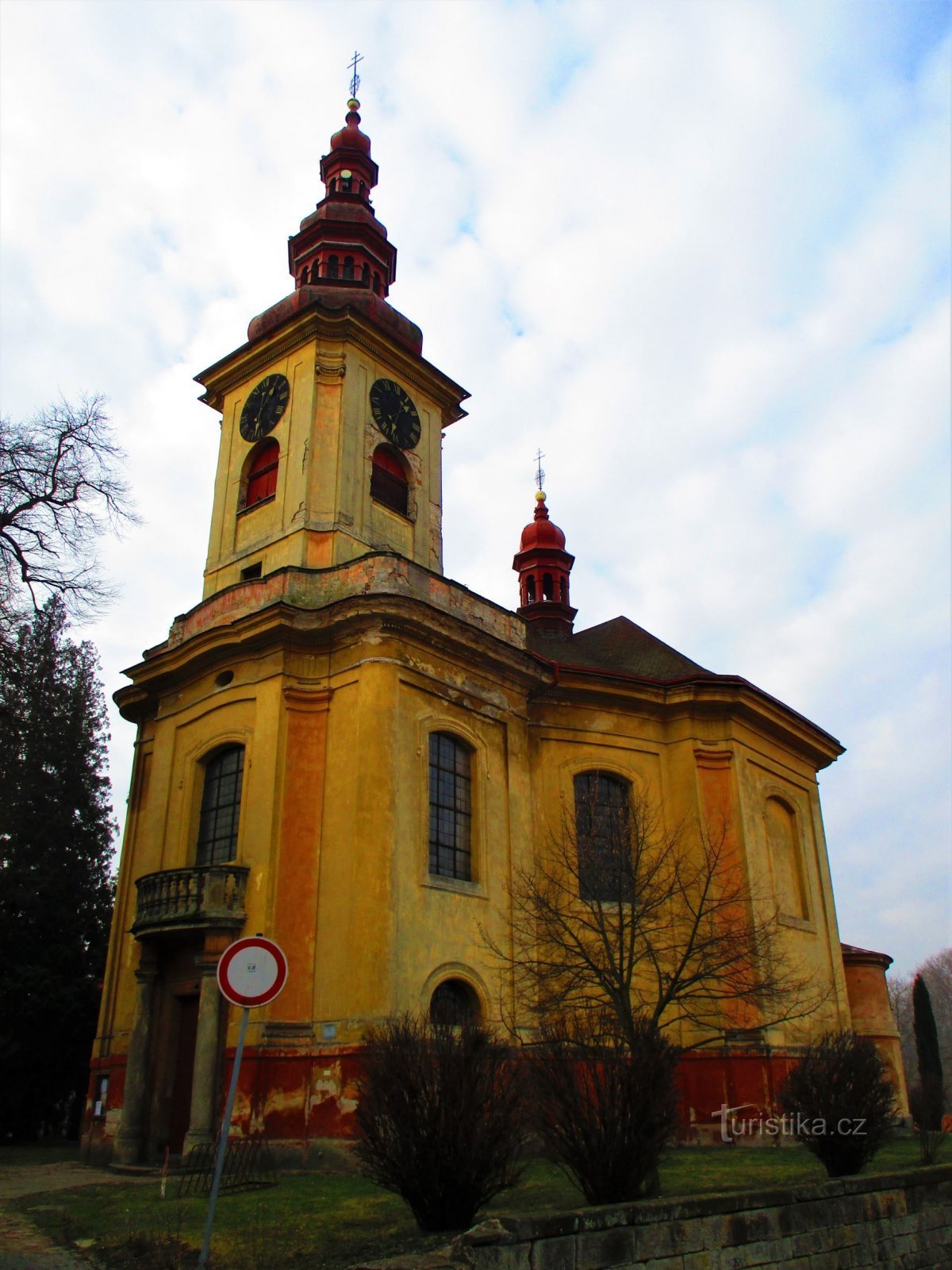 Kirche St. Jakub Vetšího (Kopidlno, 3.3.2022)