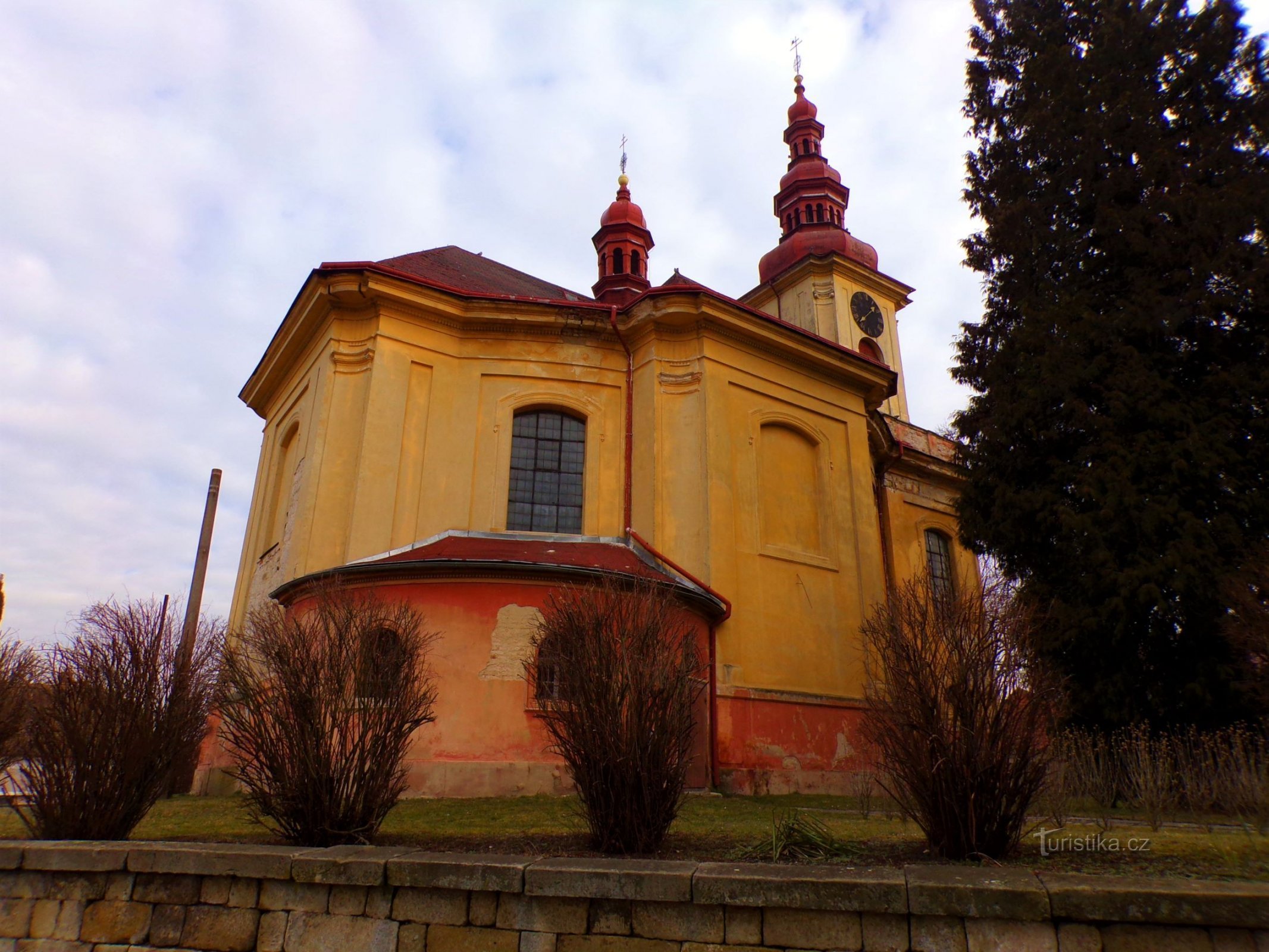 Biserica Sf. Jakub Vetšího (Kopidlno, 3.3.2022)