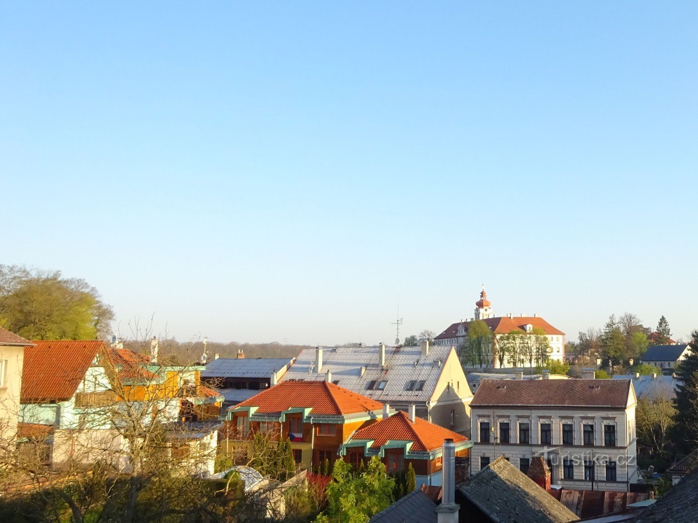 Kerk van St. Jakub Většího in München Hradiště