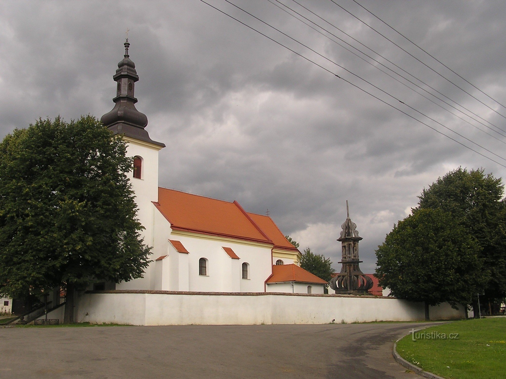 Kostel sv.Jakuba Většího v Želeticích - 24.8.2008