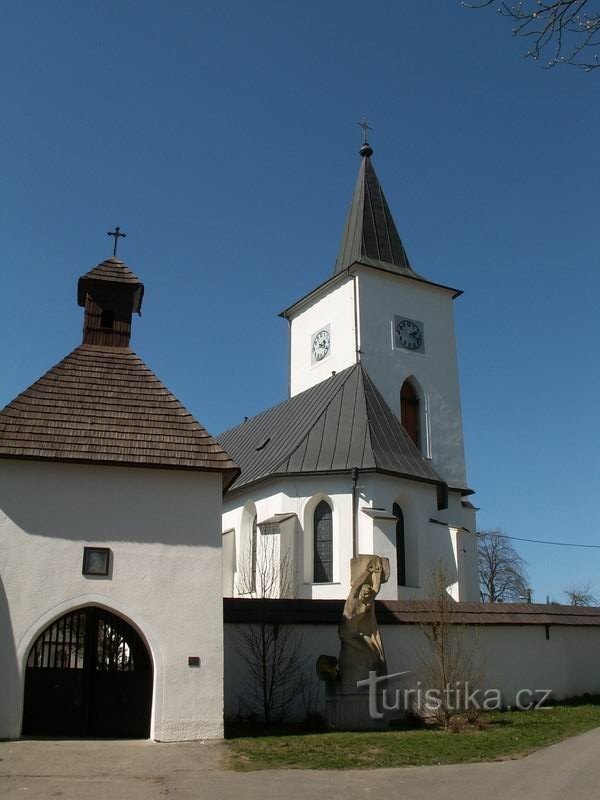 Kirken St. Jakub Vetšího, Velká Losenice